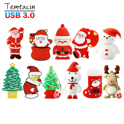 Ho-Ho-Hold Your Data! Festive Christmas USB Flash Drive