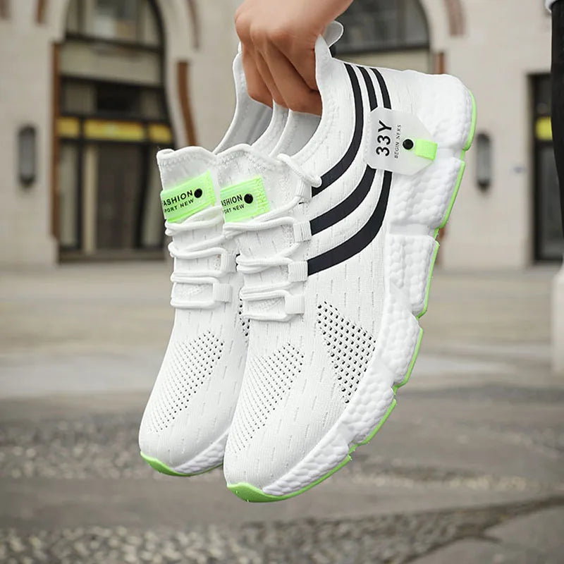 Breathable Mesh Sneakers - Comfortable Running and Casual Shoes for Men and Women