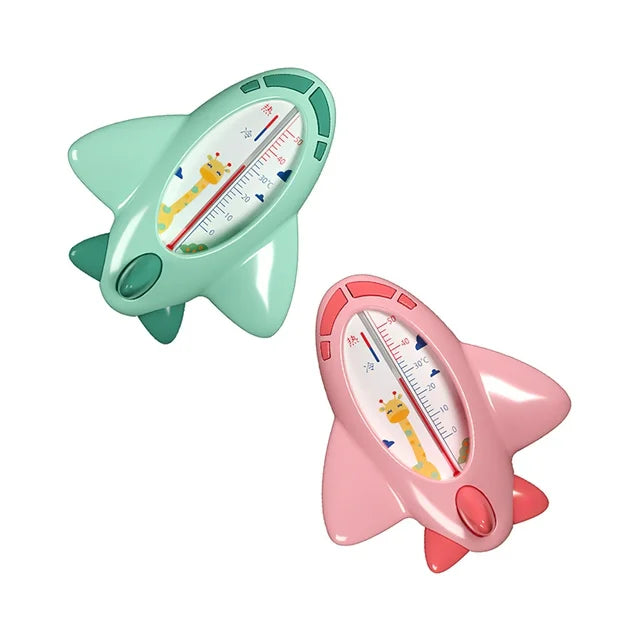 Toma Baby Bath Thermometer - Cartoon Airplane Design