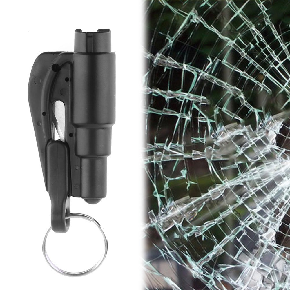 Car Life Saving Escape Hammer Window Keychain