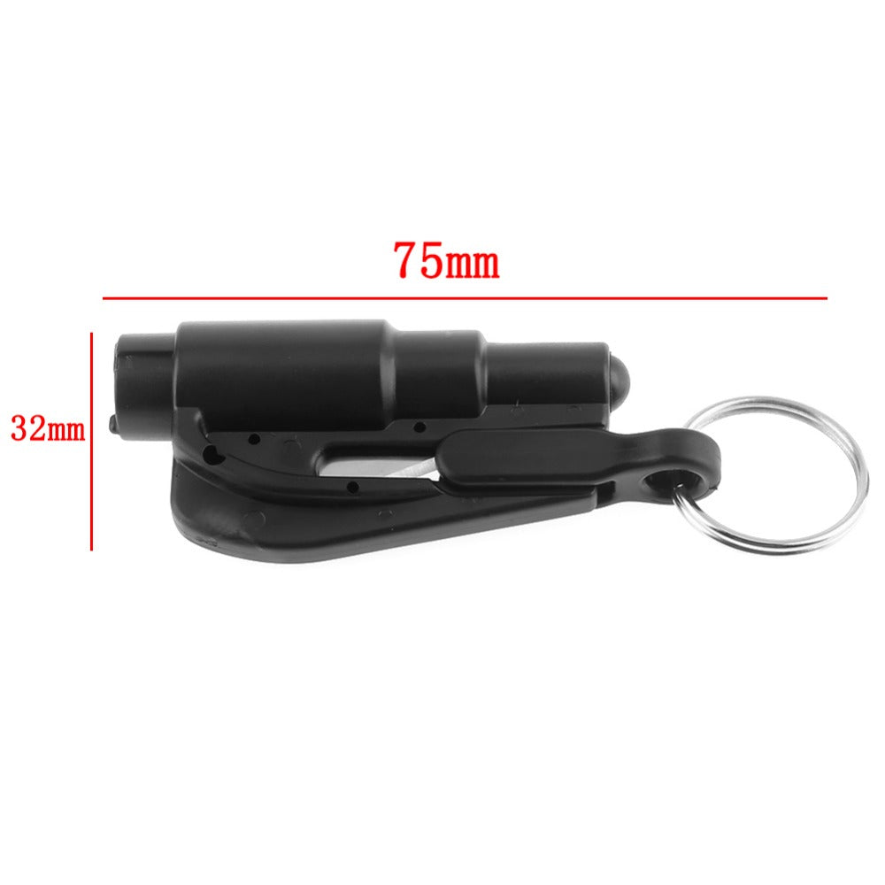 Car Life Saving Escape Hammer Window Keychain